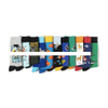Best selling popcorn large size animals cartoon colorful breathable elastic crew socks Children s sports socks