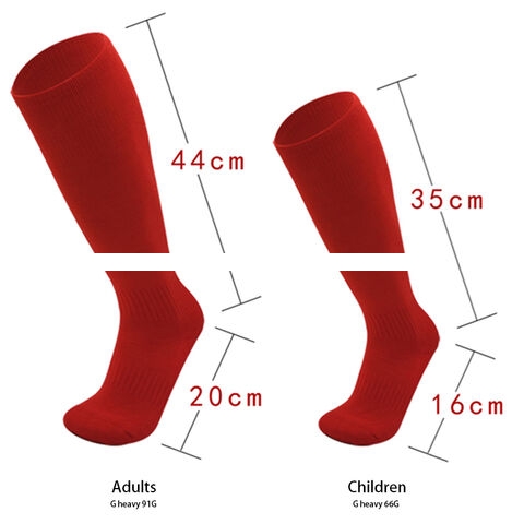 High Grade Knitted Football Socks for Kids and Adults Casual Training Crew Style Breathable and Size Free for Cycle Usage