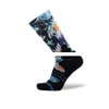 New Design Custom Men Nylon Rib Elite Athletic Compression Running Cycling Basketball Sport Socks