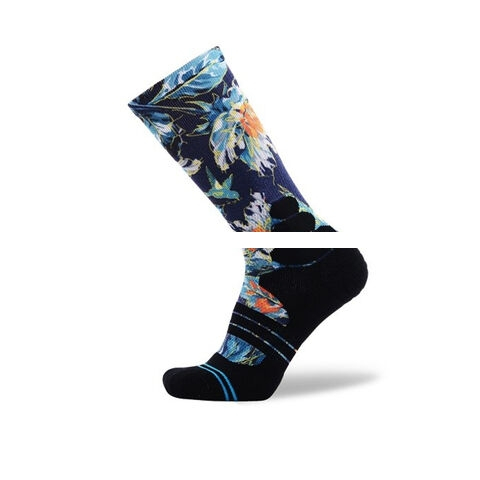Factory price Sport sublimation basketball socks