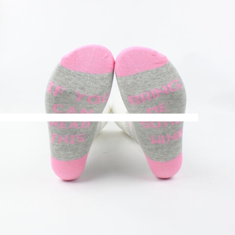 Factory Price Fashion Letter Socks Custom Colour Crew Camping Sports Socks For Men And Women
