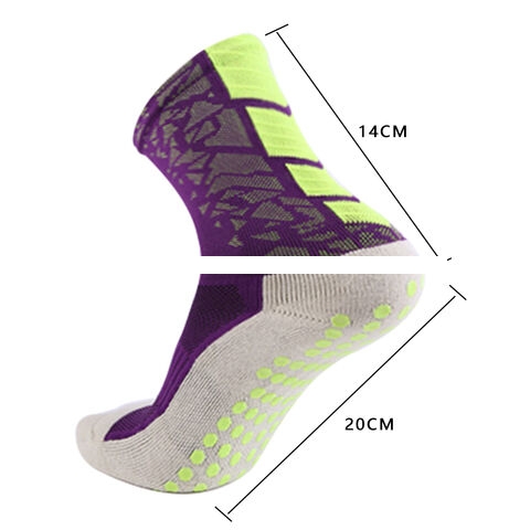 Performance Football Socks Mid Calf Athletic Design with Enhanced Traction