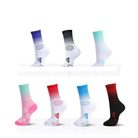 Wholesale Profession Absorb Sweat Towel Bottom Basketball Socks Custom Crew Sports Socks For Unisex