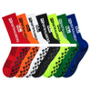 Profession Custom High Quality Nylon And Cotton Grips Logo Sports Socks Outdoor Running Football Men Socks