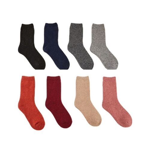 Factory Price High Quality Combed Cotton Add Thick Crew Socks Support Free Custom Logo Socks Sample Low Moq