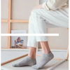 Wholesale cotton men and women summer black white gray low tube breathable socks business no show socks