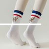 Factory custom yoga socks pet jacquard five finger socks non slip comfortable breathable warm Pilates socks for women