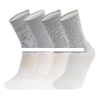 Hot sale Medium tube reflective yarn breathable and wear resistant quick drying running socks