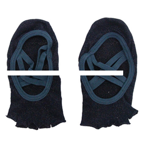 Non Slip Yoga Socks Custom Pilates Sports Compression Ankle Cotton Toeless Socks