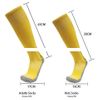 China Manufacturer Over the Calf Football Socks Non Slip Silicone Grip Design For Sports