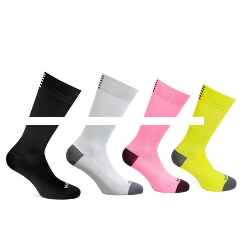 Factory Support Colourful Breathable Unisex Crew Custom Logo Pure Cotton Cycling Knitting Sports Socks
