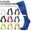 Long Football Socks Training Sports Cushion Soccer Socks Sporty Breathable Stockings Fashionable Style Free Size