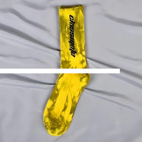 Wholesale Sports Socks Trend Men s Cotton Breathable Socks Tie Dye Men s Socks