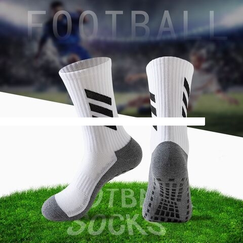 Football Socks Thick Towel Men s Mid Tube Striped Anti Slip Custom Soccer Design Sports Socks