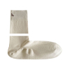Men s fashionable artistic jacquard street skateboard retro style pure cotton mid length socks