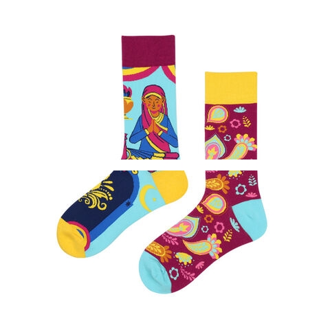 Women s Solid Cotton Crew Socks
