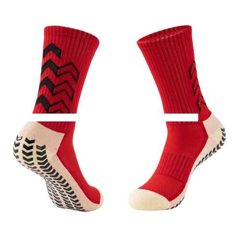Custom gym performance socks with packaging design your logo absorb sweat football sport grip socks