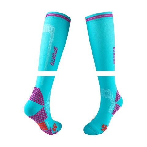 Quick drying non slip,functions,nylon %+ elastic+covered yarn sweat wicking compression socks
