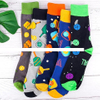 Custom Woven Logo Multi Style Unique Golf Gifts Golfing Men Socks For Golfers