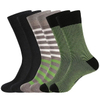High Quality 100% Cotton Custom Classic Tartan Design Unisex Dress Crew Socks