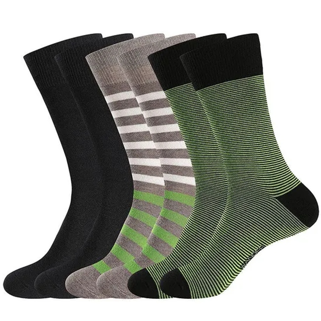 High Quality 100% Cotton Custom Classic Tartan Design Unisex Dress Crew Socks
