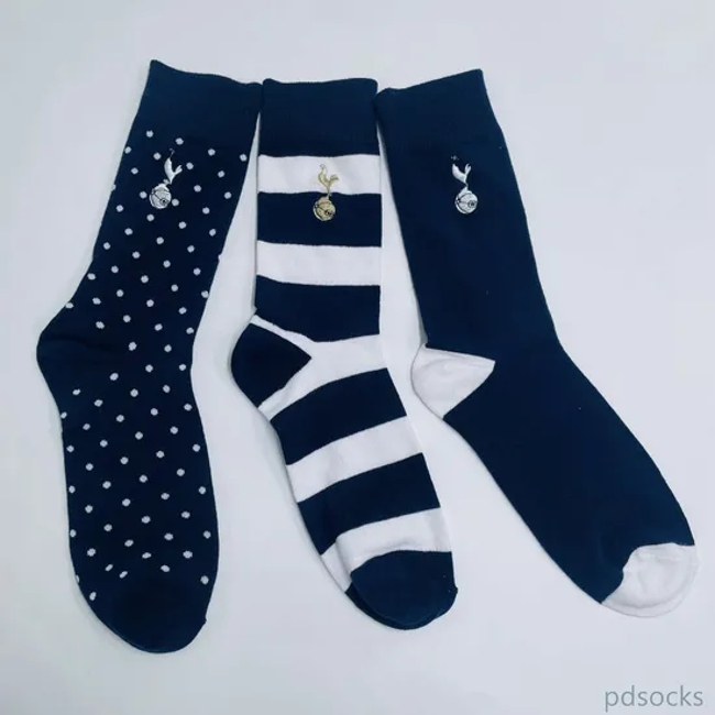 Wholesale 3pk Cotton Star Team Fashion Socks Football Cotton Socks