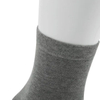 Mens Work Bamboo Cotton Spandex Plain Brown Black Crew Tube Formal Luxury Business Dress Socks