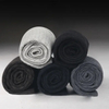 New Wholesale Solid Color Double Needle Men′s Socks Medium Tube Business Socks