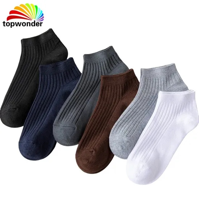 Customize All Colors of Men′s Sock Business Sock Summer Sock Stripe Sock Boat Sock in Many Colors, Sizes and Material
