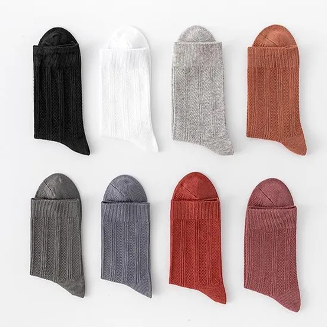 Wholesale Women Bamboo Fiber Socks Quality Woman Soft Bamboo Cotton Dress Socks