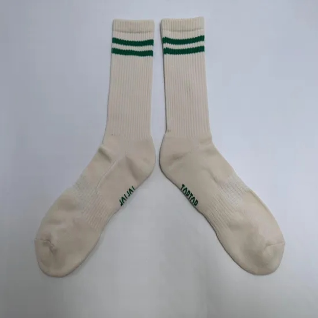 High Quality Socks Custom Logo Design Cotton Crew Socks with Arch Support