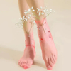 2024 New Women′s Girls Socks Funny Socks Novelty Crew Crazy Women Socks with Jewels