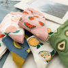Hot Sale Crazy Cute Women′s Cotton Socks Girls Novelty Funny Crew Fruit Socks
