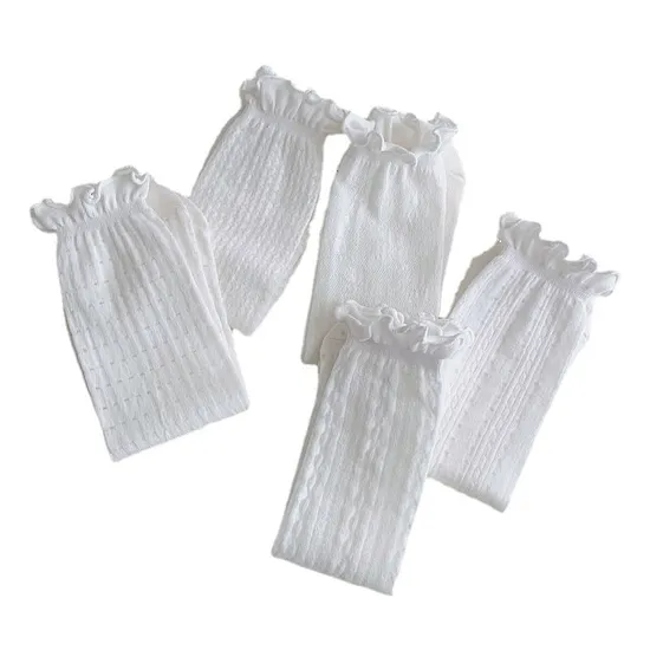 Socks Women′s Summer Section Medium Cotton Socks Sweat Absorbent Quick Drying Anti-Odor Breathable Pile Socks Japanese Cute Jk Wind Lace Socks