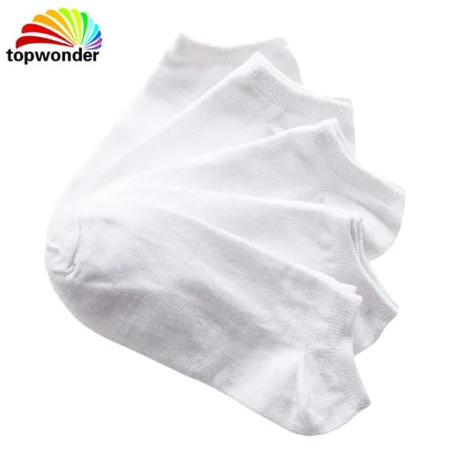 Customize All Colors of Basic Sock Summer Sock Plain Sock Boat Sock in Many Colors, Sizes and Material