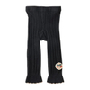 Girls Bottom Trousers Outer Wear Autumn and Winter White Pants Cherry Little Children Baby Nine Minute Pants Infant Leggings Socks