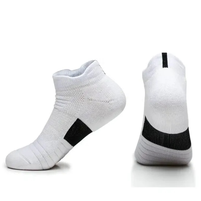 Business Men Crew Summer Sports Breathable Sweat-Absorbent Deodorant Short Socks