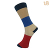 Men Sox Colorful Stripe High Quality Soft 100 Bamboo Casual Dress Socks