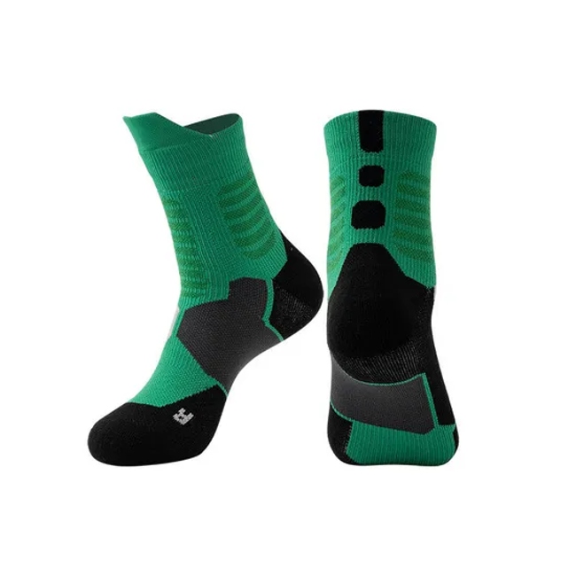 Sports Sock Men Women Cotton Anti Slip Ankle Crew Sock Running Cycling Basketball Athletic Sports Socks
