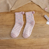 Coral Velvet Socks Women′s MID-Calf Socks Autumn and Winter Heel with Ball Cute Floor Socks Sleep Socks