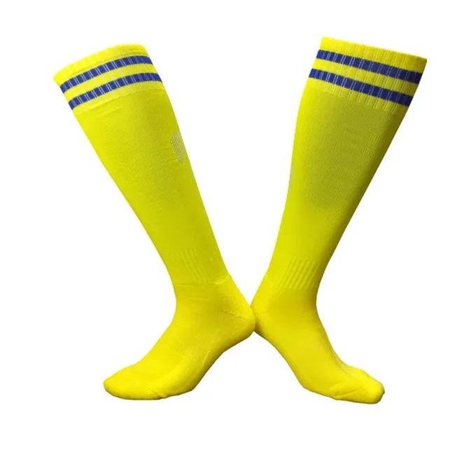 Gy9-Edp503#Short Fiber Plain Bottom Plain Children′s Football Socks