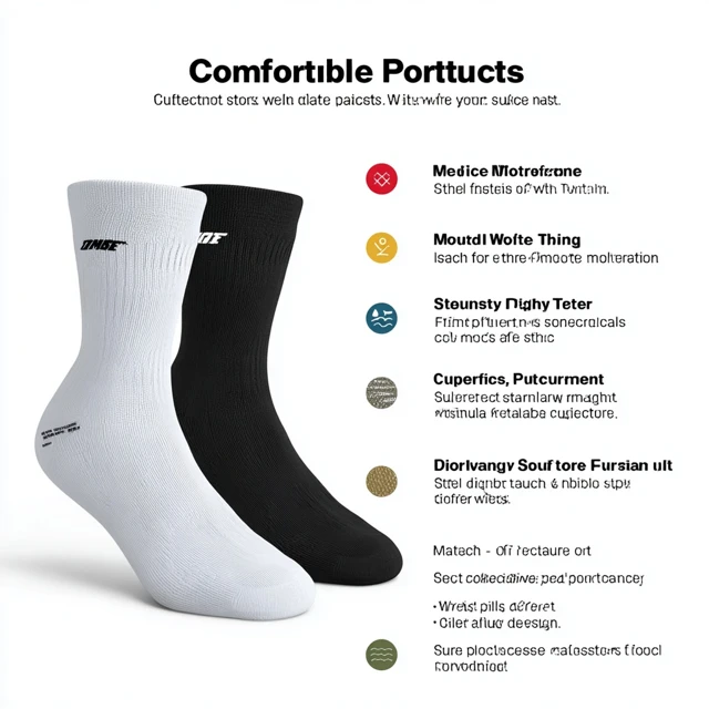 factory Inventory Management Sports Socks for Athletes Performance Running Socks for Teams