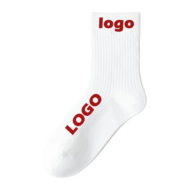 High Quality Custom Socks Design Own Logo High Quality Low MOQ Men Cotton Breathable OEM Unisex Socks