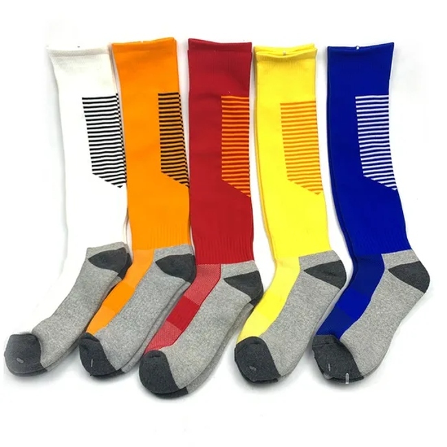 Athletic Unisex Team Football Basketball Outdoor Sport Socks Compression Sock for Boys