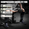 1/3/4 Pairs Compression Socks 20-30 Mmhg Soccer Football Stockings Knee High Thigh Golf Tube Socks Outdoor Running Fitness Socks