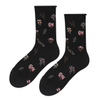 Cotton Soft Women Ladies Girls Ankle Long Socks Floral Pattern Fashion Colors Casual Party Socks
