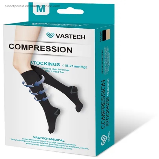 CE/FDA/ISO13485 Certified Open Toes Compression Socks