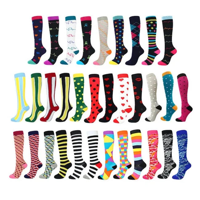 Xianghui 20-30 Mmhg Sport Medical Knee High Compression Socks