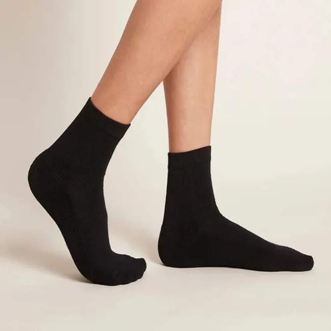 Custom Made Logo Low MOQ No Compression Edge Men′s Bamboo Socks