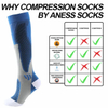 Wholesale Professional Outdoor Sports Running Fashion Compression Socks Long Tube